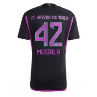 Bayern Munich Jamal Musiala #42 Vieraspaita 2023-24 Lyhythihainen